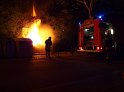 Brand Sperrmuell Koeln Vingst Oranienstr P15